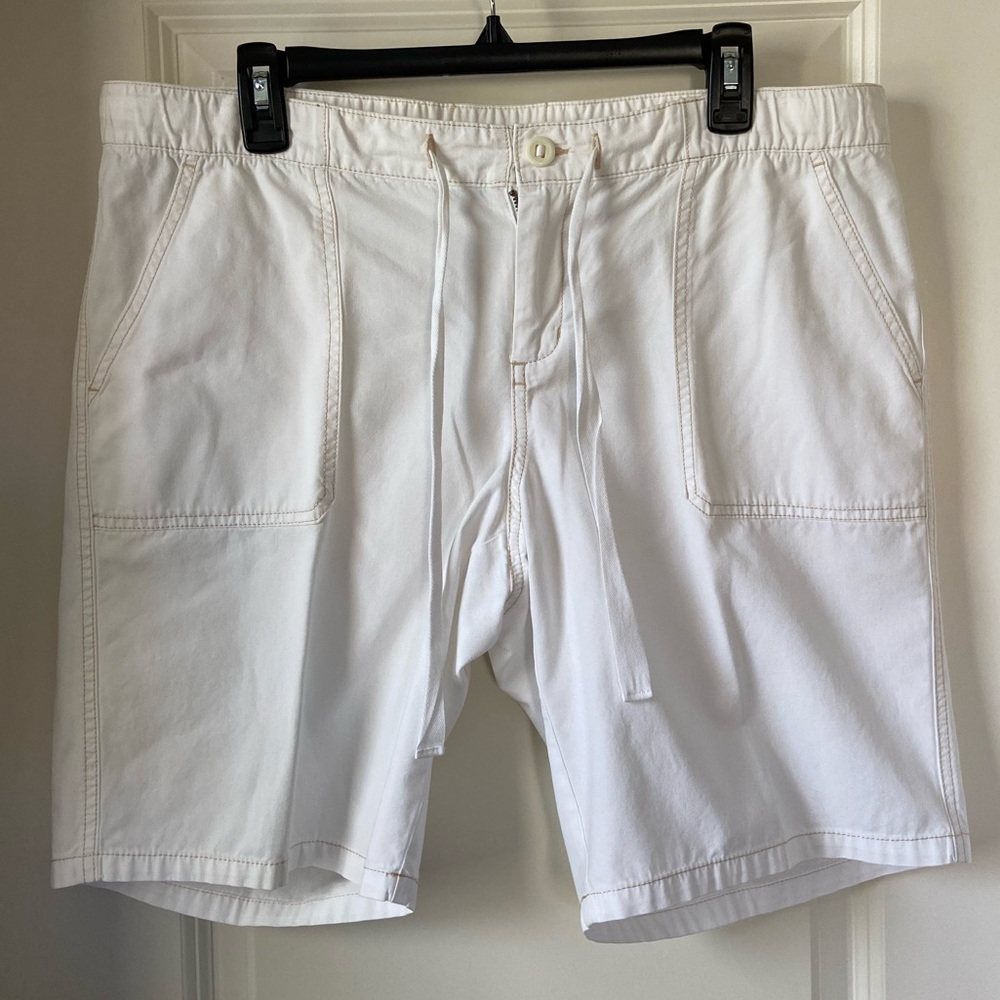 Lands’ End White Shorts, Size 12